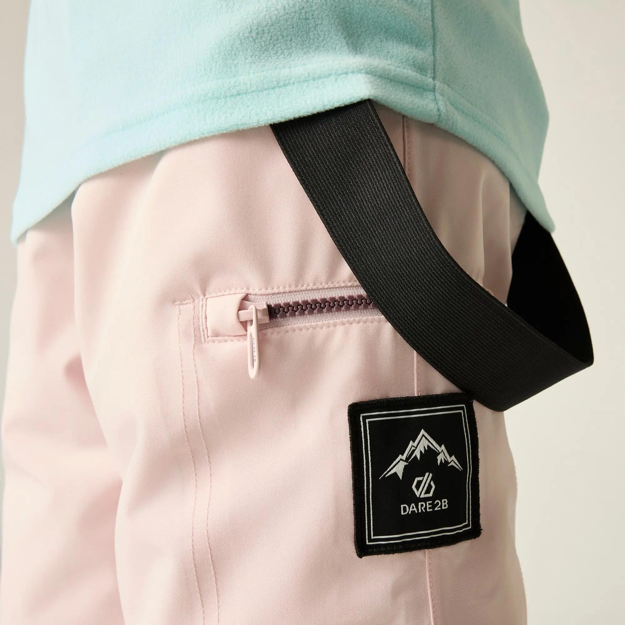 Childrens/Kids Pow III Insulated Ski Trousers (Pink Haze) 7/7