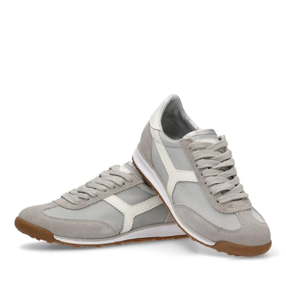 Deportivas Casual Mujer Suela Plana - Modelo 50006 Gris 5/6