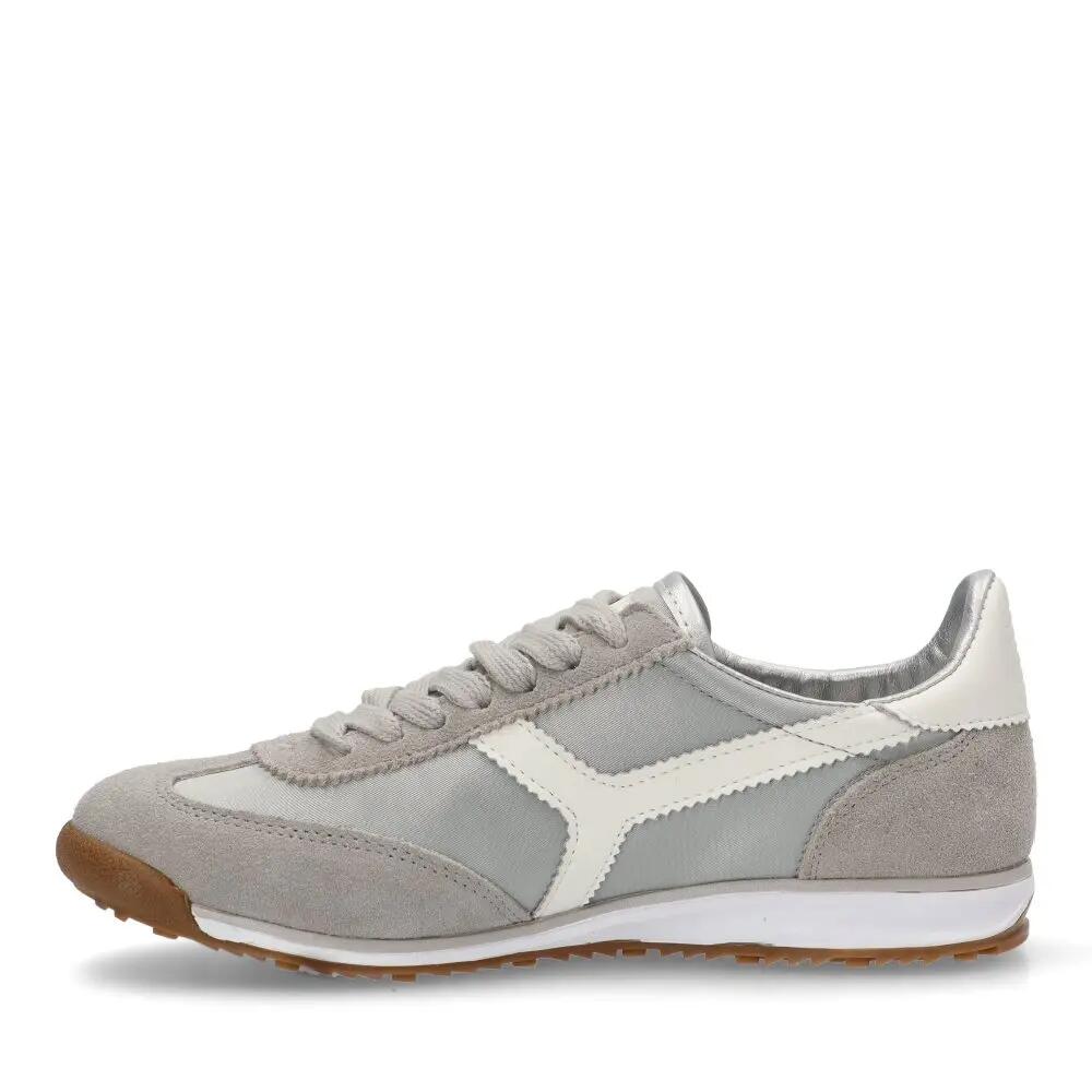 Deportivas Casual Mujer Suela Plana - Modelo 50006 Gris 3/6