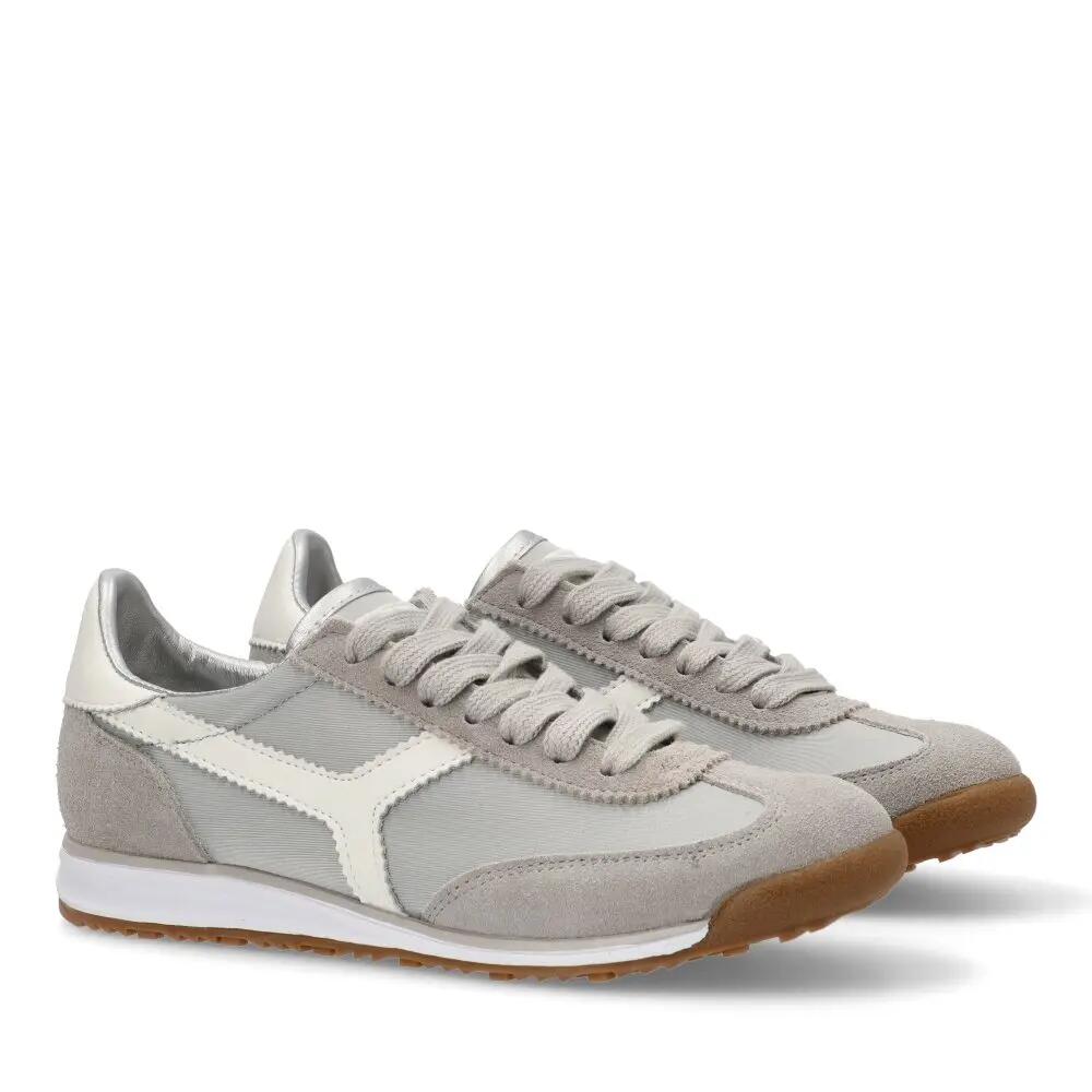 Deportivas Casual Mujer Suela Plana - Modelo 50006 Gris 2/6
