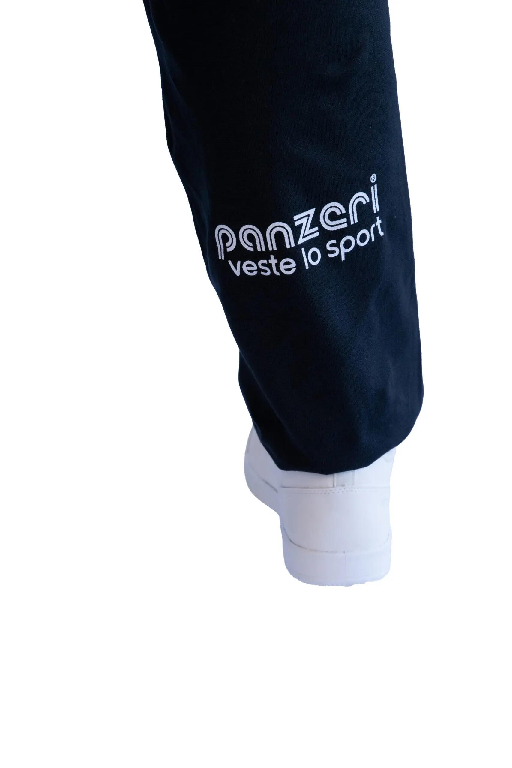 Jogging Panzeri Mixte  - Uni H - Noir / France 6/6