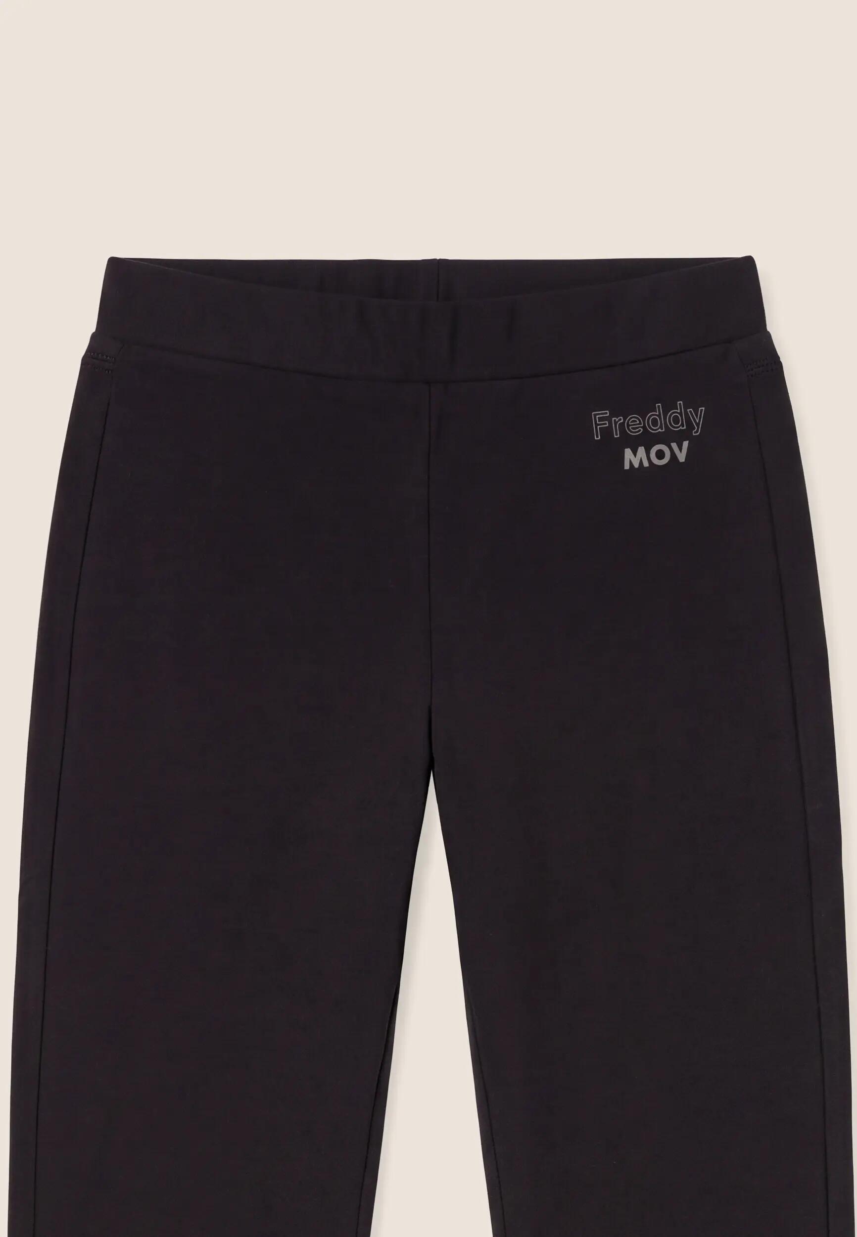 Leggings pour femmes en jersey élastique épais avec logo Freddy MOV 3/3