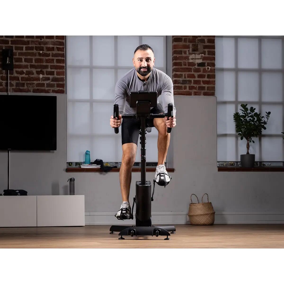 Vélo de biking Kliva 800-S - Vélo d'intérieur 800W SMART avec LED et inclinaison 7/14