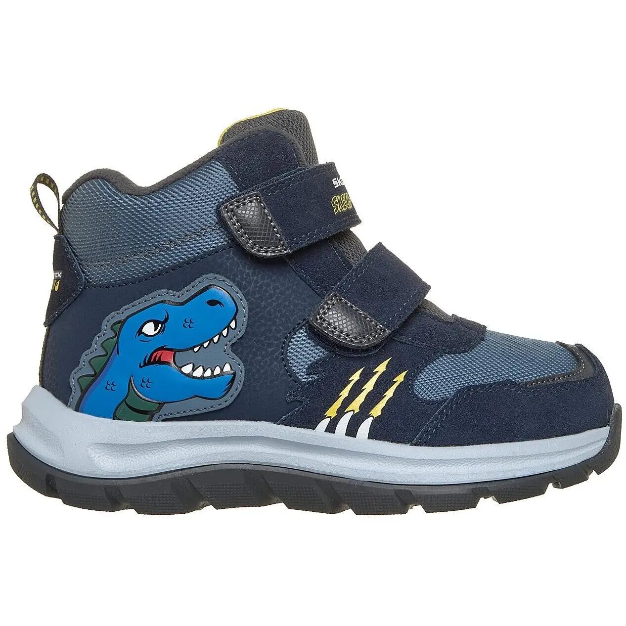 Stivali Skechers Dynamic Trail Dino-scouts, Blu, Bambini 3/5