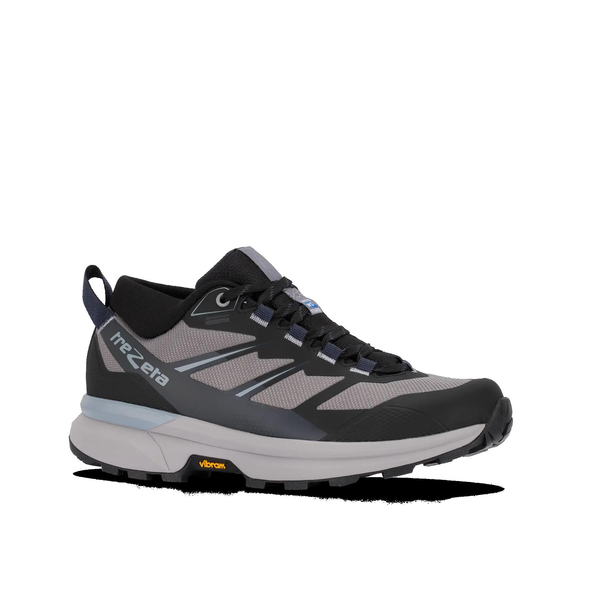 Scarpe Trekking Uomo RAVIK WP BLACK GREY 3/8