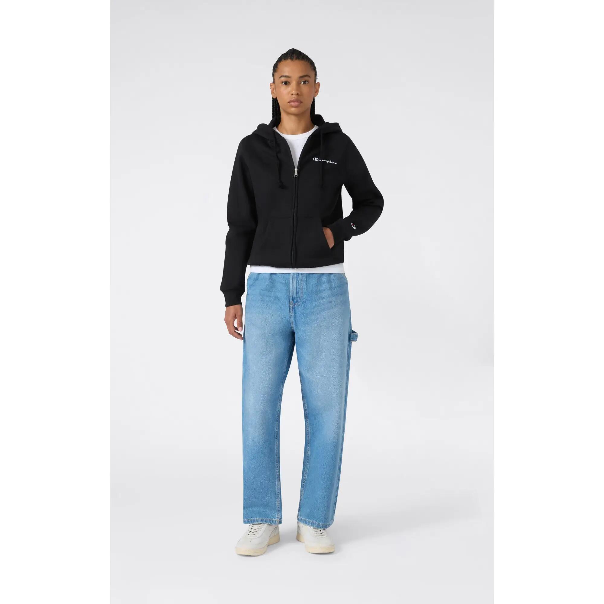Champion Hoodie Sweatshirt Met Volledige Ritssluiting Vrouwen 4/5