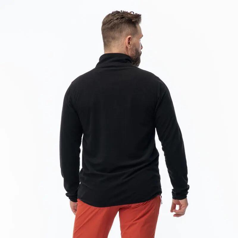 Mens Damis II Full Zip Fleece Jacket (Black) 2/6