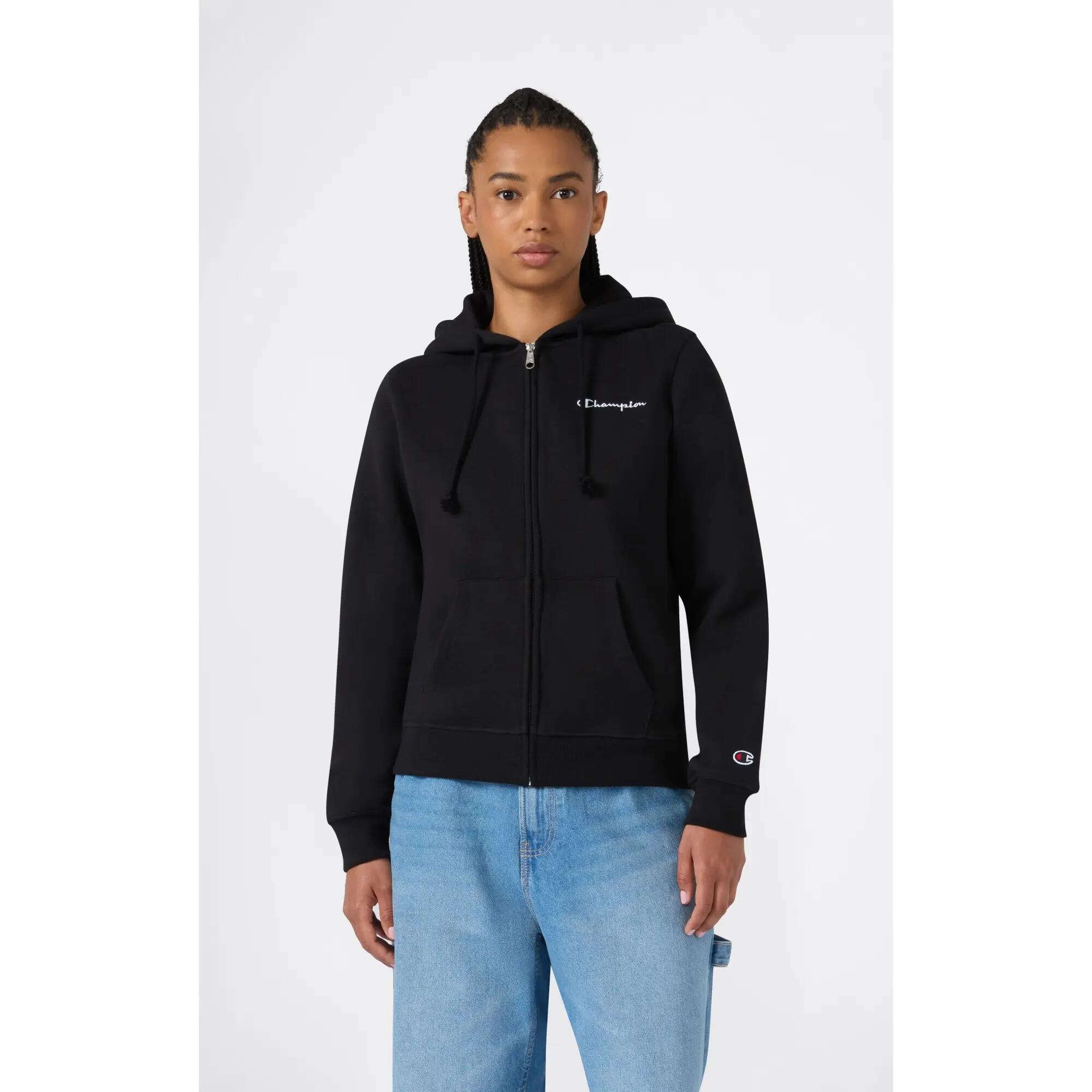 Champion Hoodie Sweatshirt Met Volledige Ritssluiting Vrouwen 2/5
