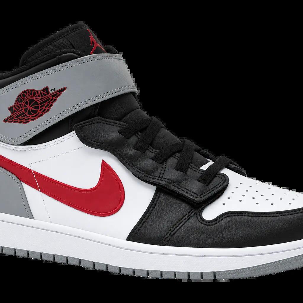 Herren - sneaker - high-top-schuh - flyease - air jordan 1 - particle grey