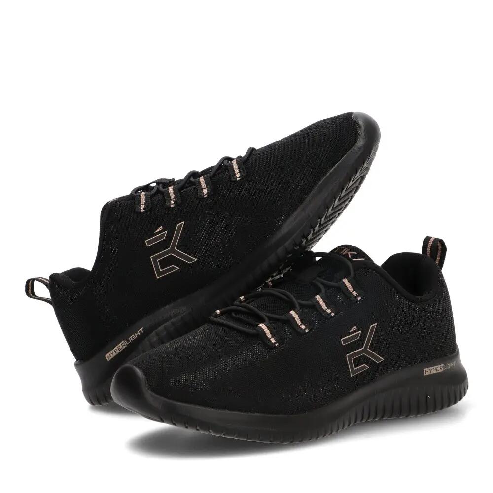 Deportivas Casual Mujer Suela Plana - Modelo 50240 Negro 5/6