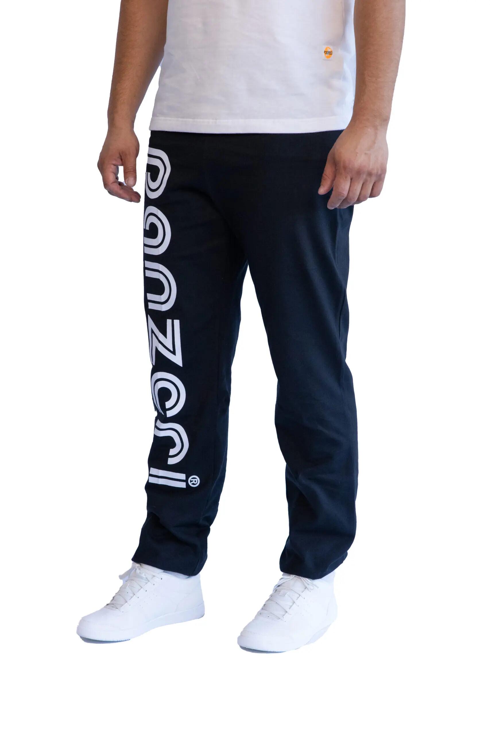 Jogging Panzeri Mixte  - Uni H - Noir / Blanc 3/5