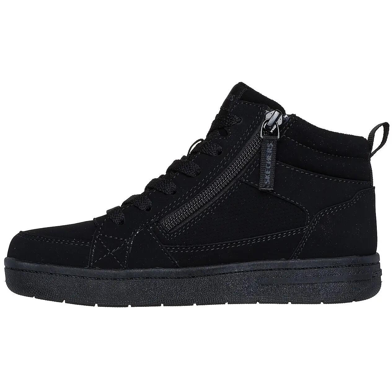 Stivali Skechers Smooth Street Cozy Zip, Nero, Bambini 5/5