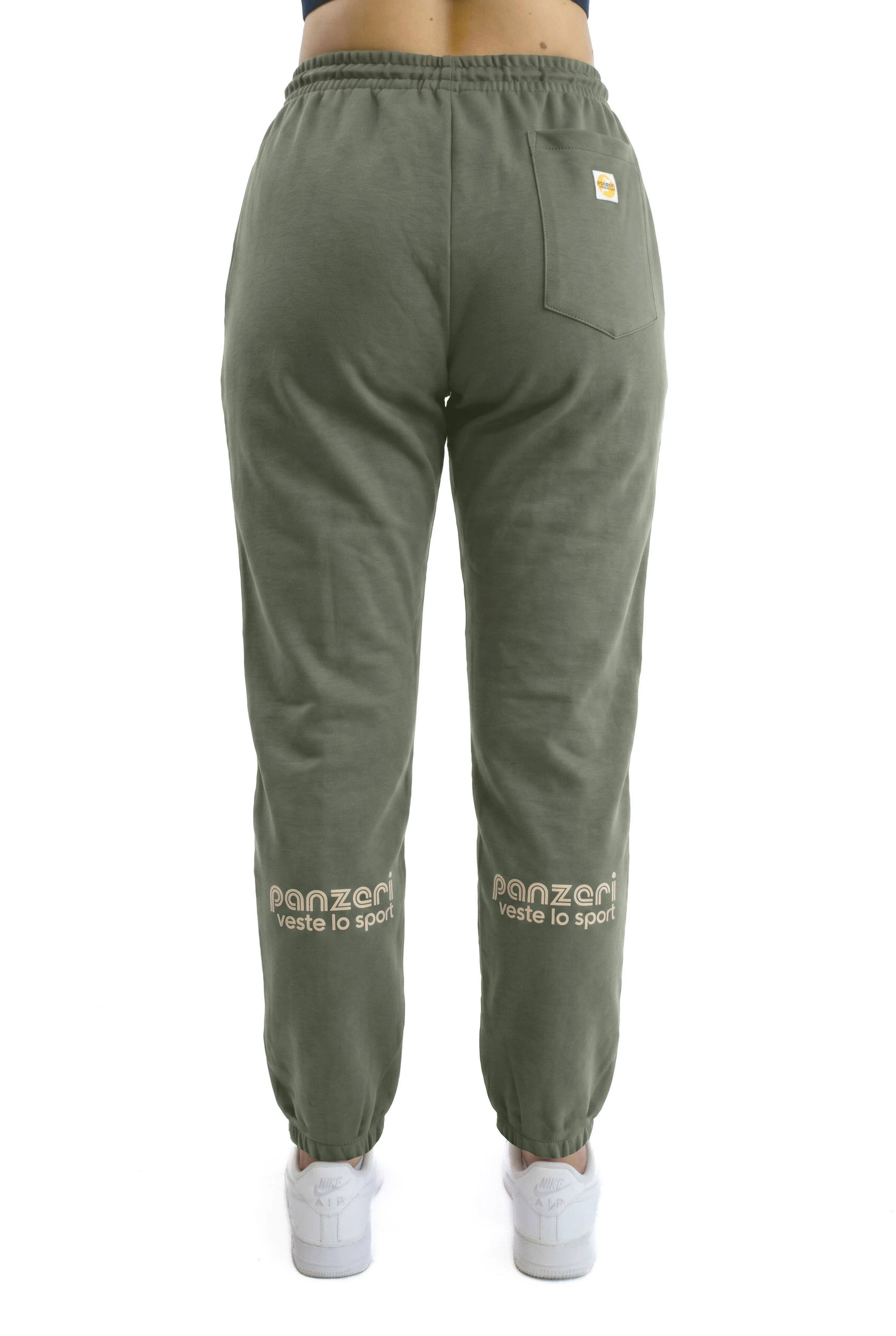Jogging Panzeri Mixte  - Uni H - Kaki / Beige 5/7