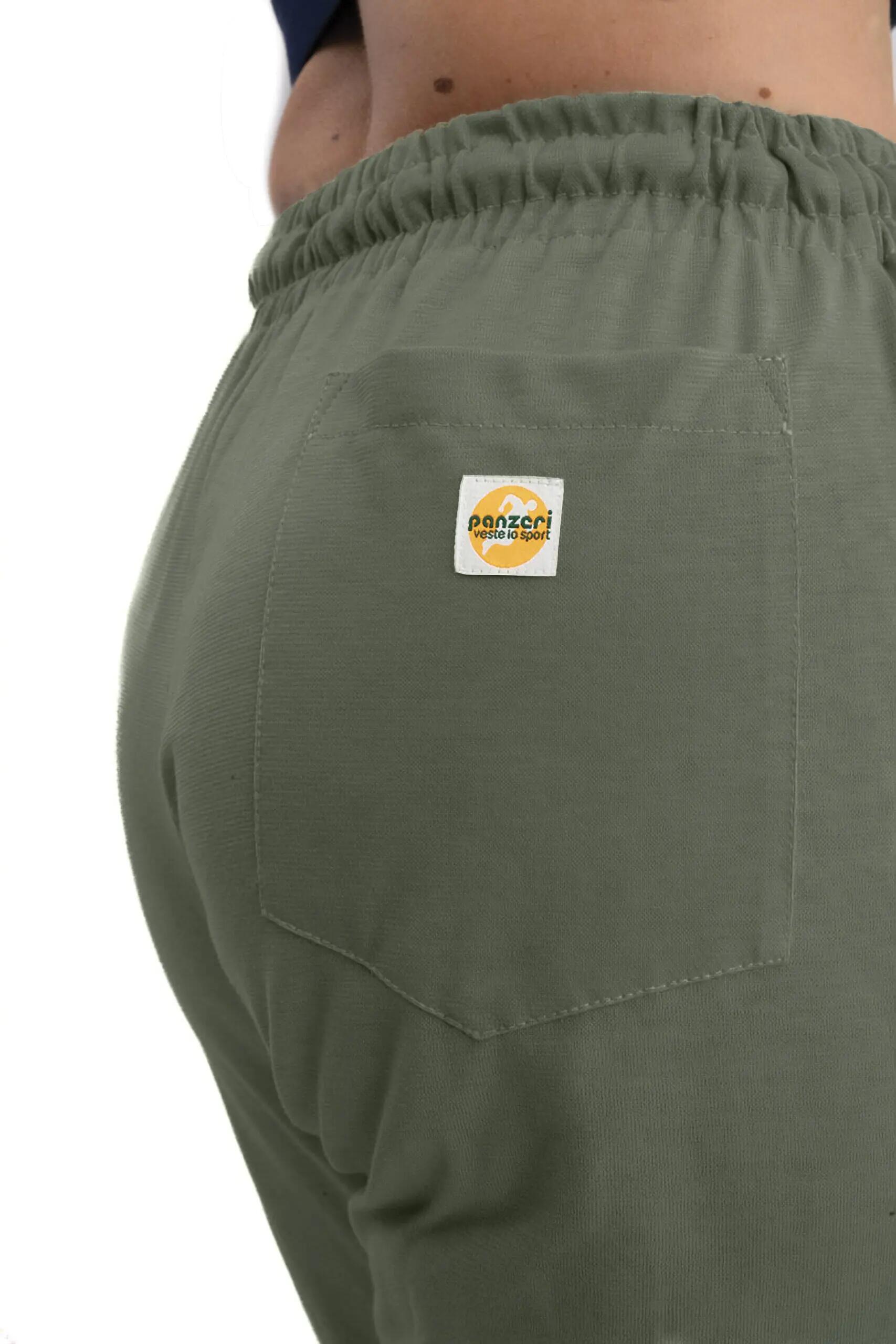 Jogging Panzeri Mixte  - Uni H - Kaki / Beige 4/7