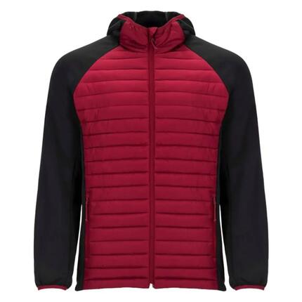 Unisex Minsk geïsoleerde gewatteerde jas voor volwassenen (Effen Zwart/Zwarte