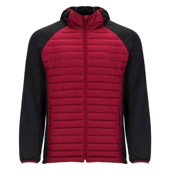 Unisex Minsk geïsoleerde gewatteerde jas voor volwassenen (Zwart, Rood)