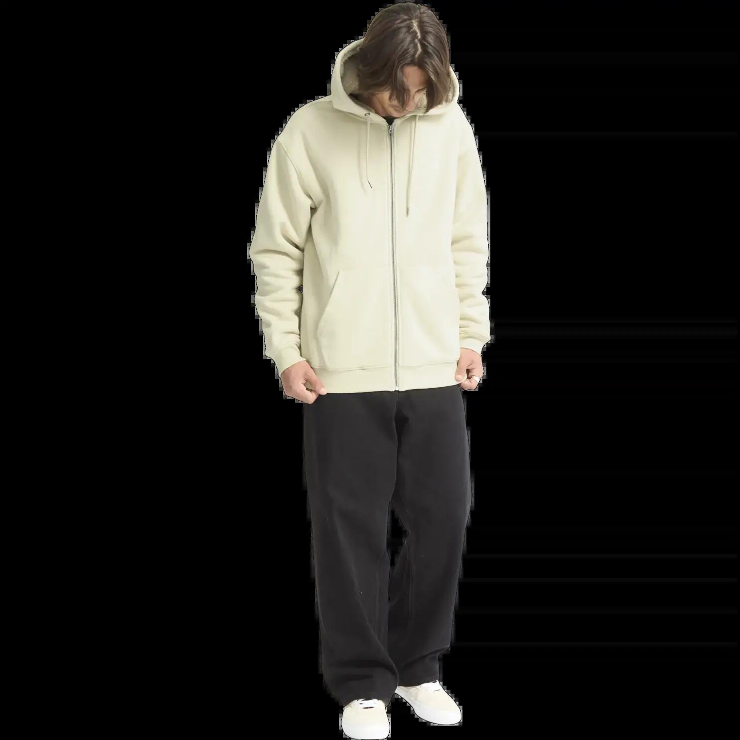 Felpa con cappuccio Volcom Single Stone Beige 8/8