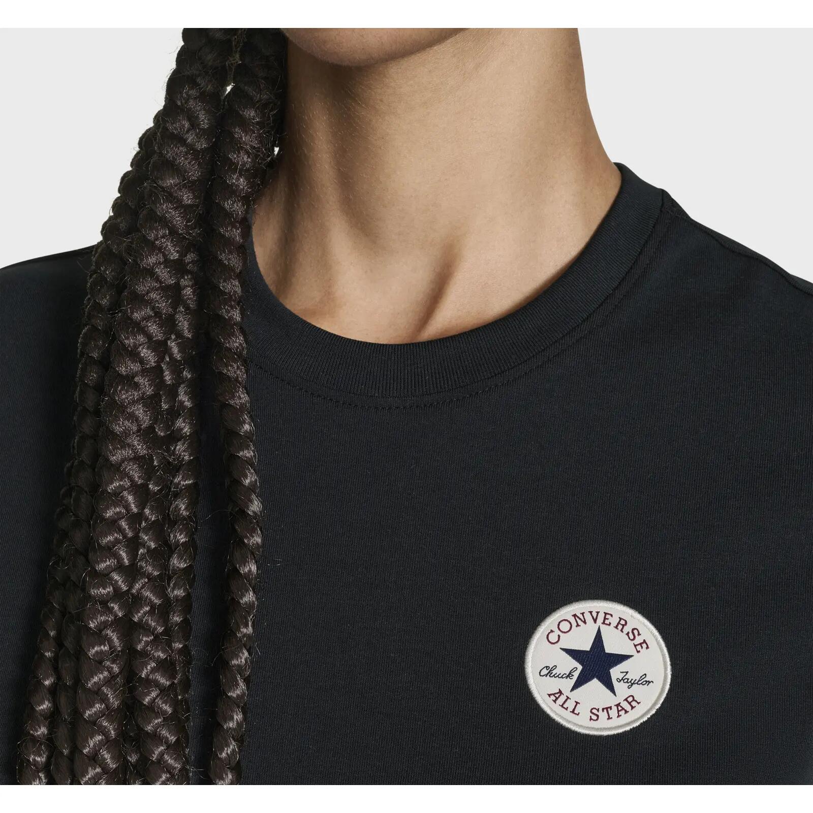 T-shirt Converse Chuck Patch Tee, Noir, Unisexe 5/5