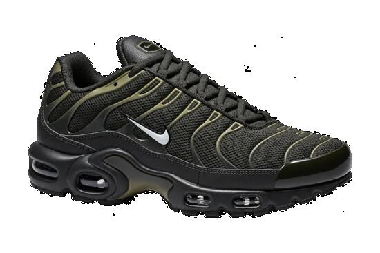Zapatilla hombre brillante sin estampado Nike Air Max Plus Sequoia Green