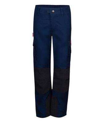 Kinder Outdoorhose Hammerdalen Marineblau / Orange
