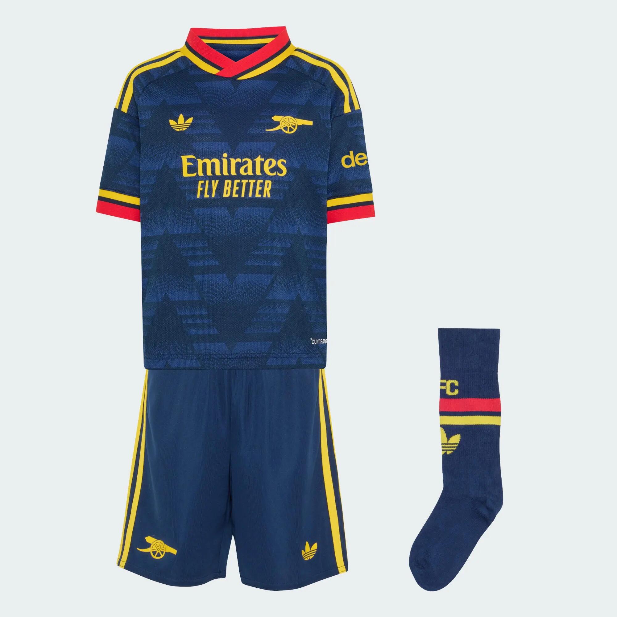 Kit infantil Arsenal FC 26/27 Away 2/7