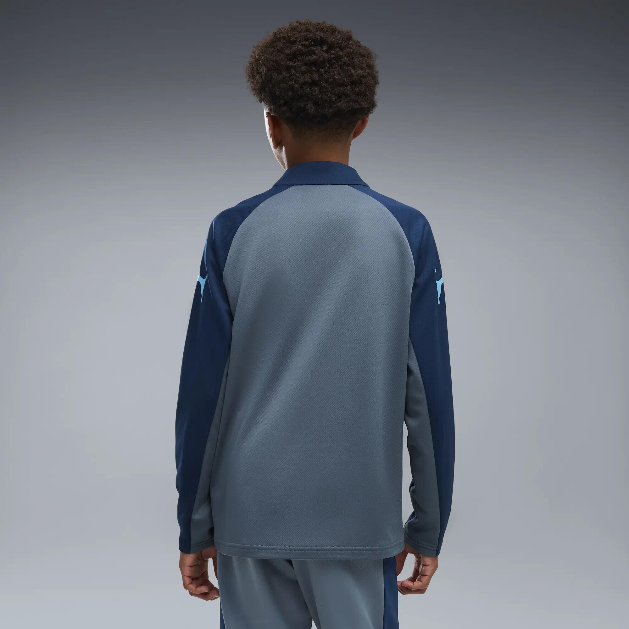 Maglia con zip corta IndividualLIGA per ragazzi PUMA 3/5