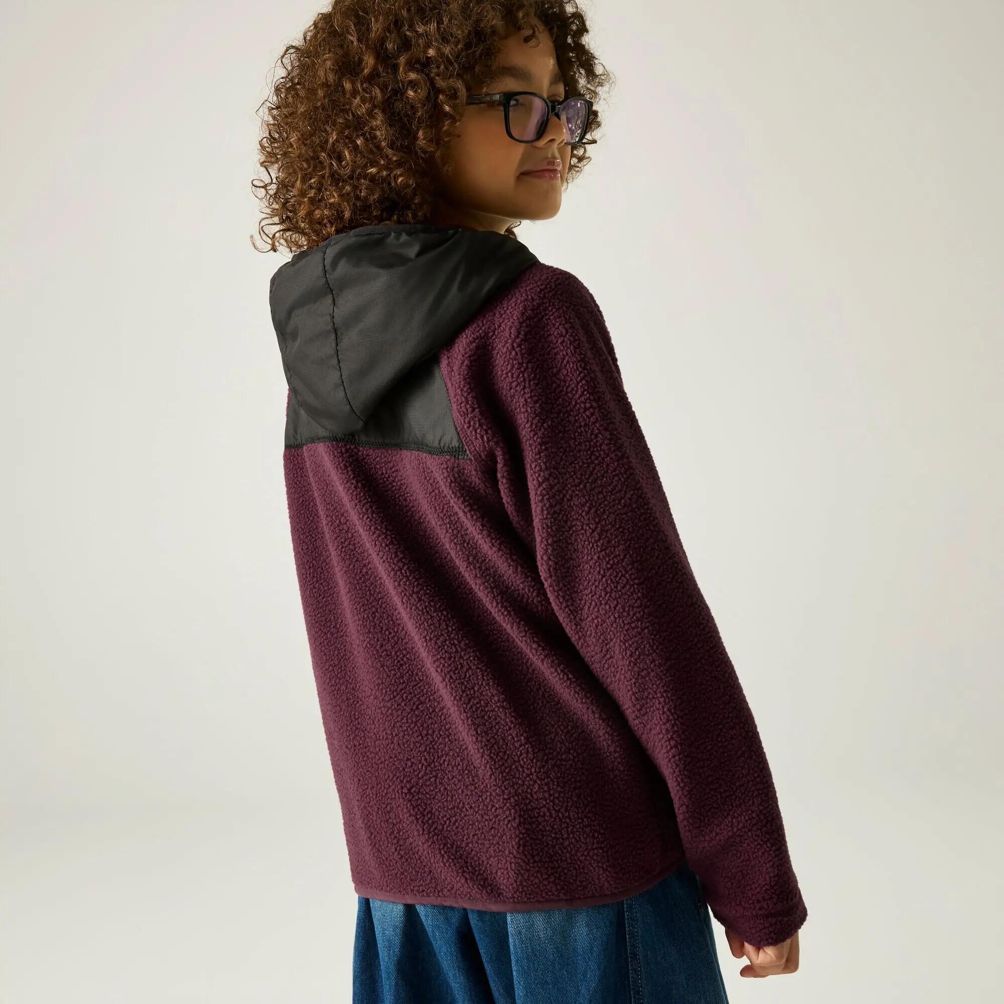 Childrens/Kids Munro Hybrid Jacket (Fig/Black) 7/7