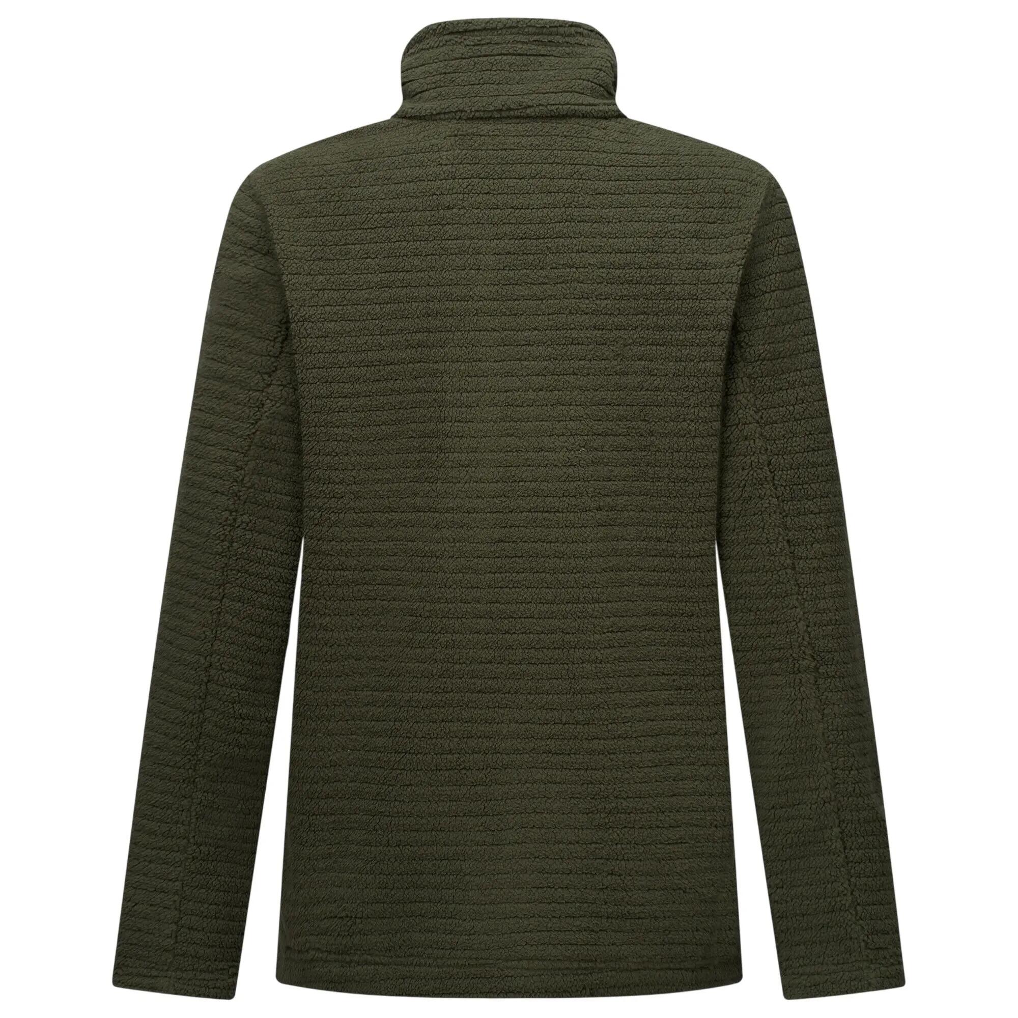 Womens/Ladies Heidy Full Zip Fleece Jacket (Dark Khaki) 3/7