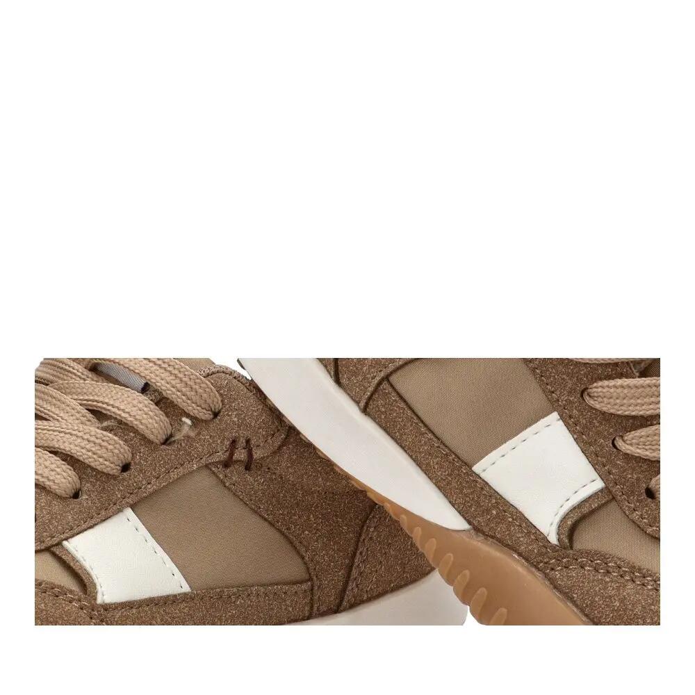Deportivas Diario Niño Suela Plana - Modelo 52496 Taupe 6/6