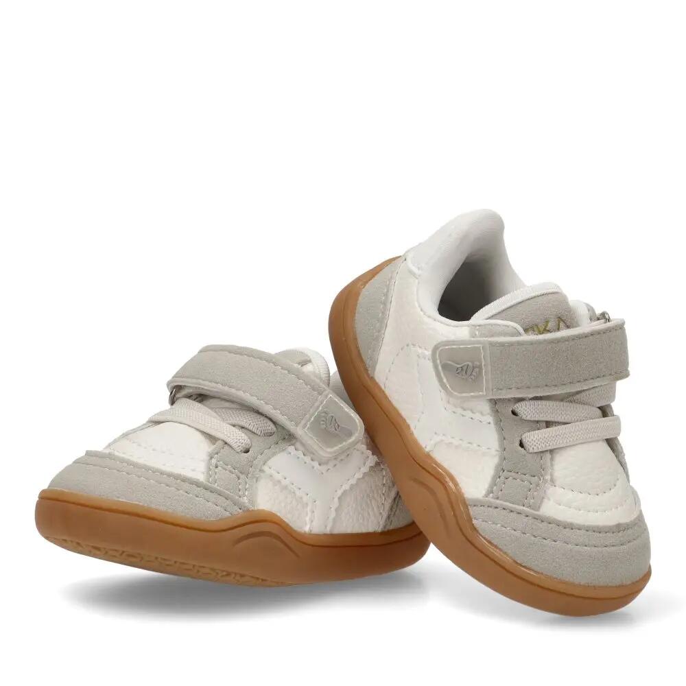Deportivas Respetuoso/barefoot Niño Suela Plana - Modelo 52460 Gris 5/6