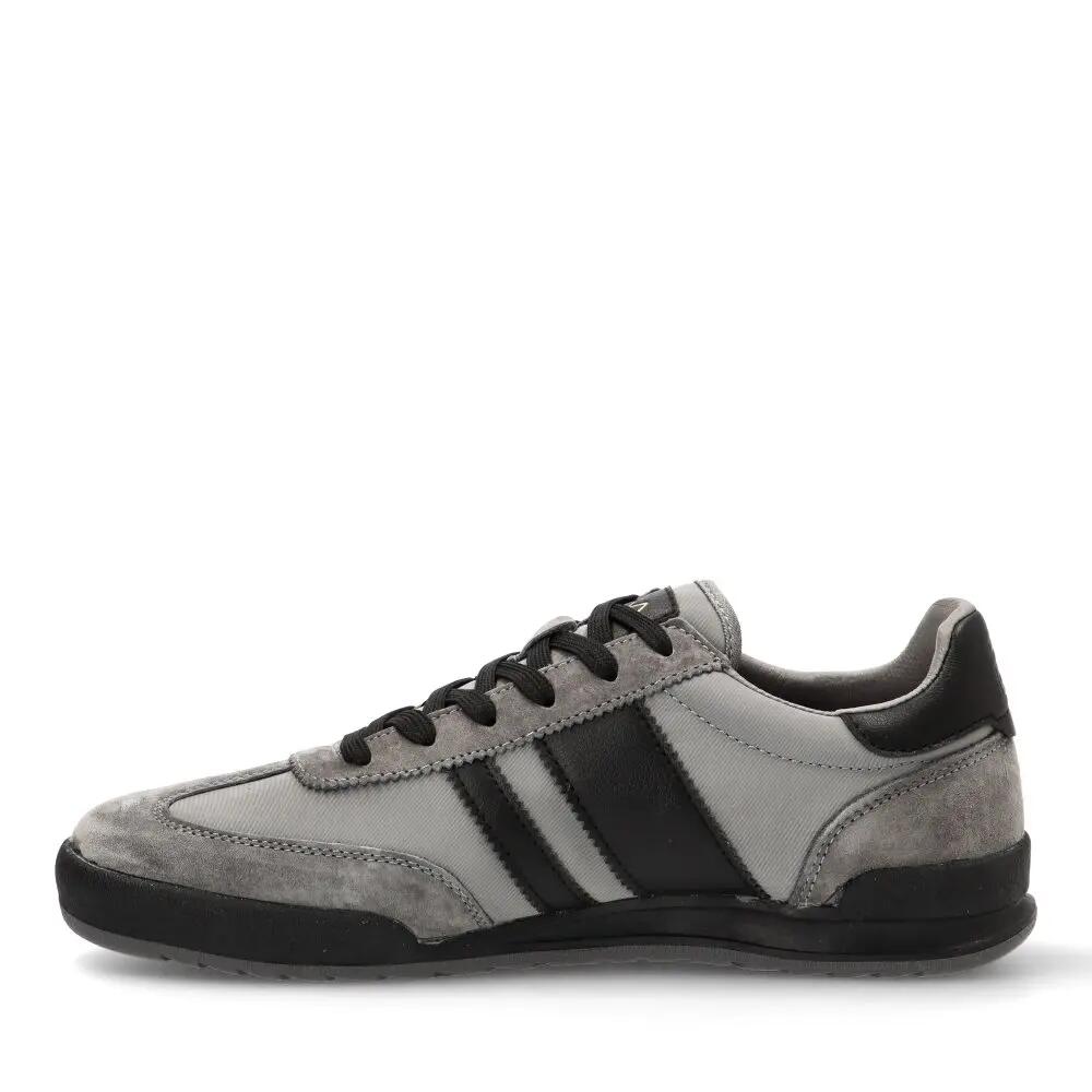 Deportivas Casual Hombre Suela Plana - Modelo 82028 Gris 3/6