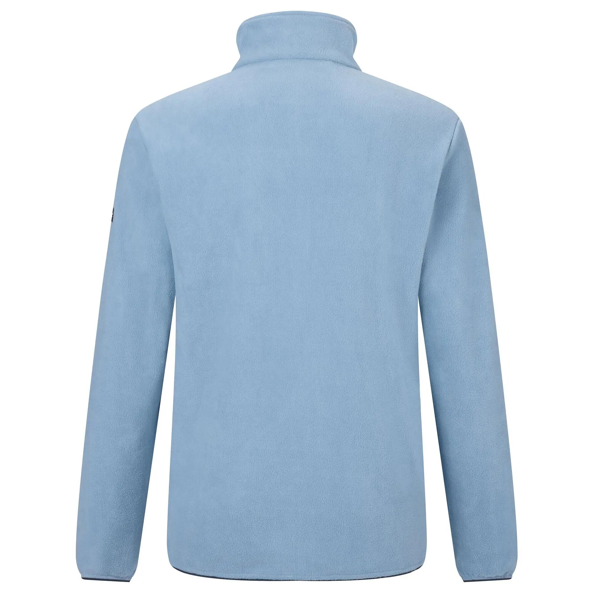 Mens Harrow Full Zip Fleece Jacket (Dusky Blue) 3/7