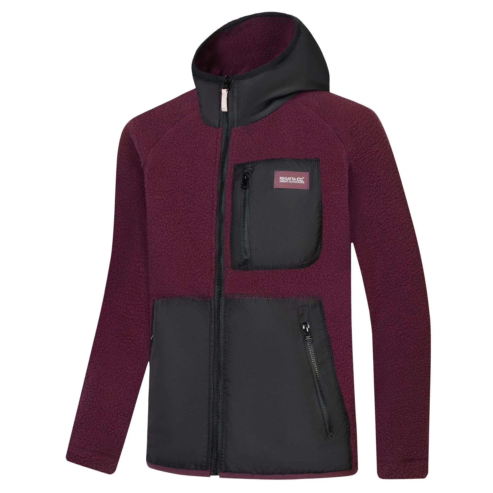 Childrens/Kids Munro Hybrid Jacket (Fig/Black) 4/7