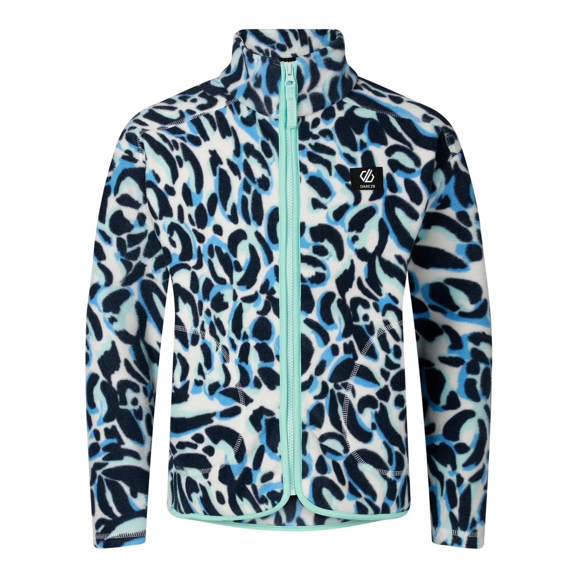 Veste Polaire Col Montant Motif/style Imprimé Animal WING IT Enfant (Bleu 2/7