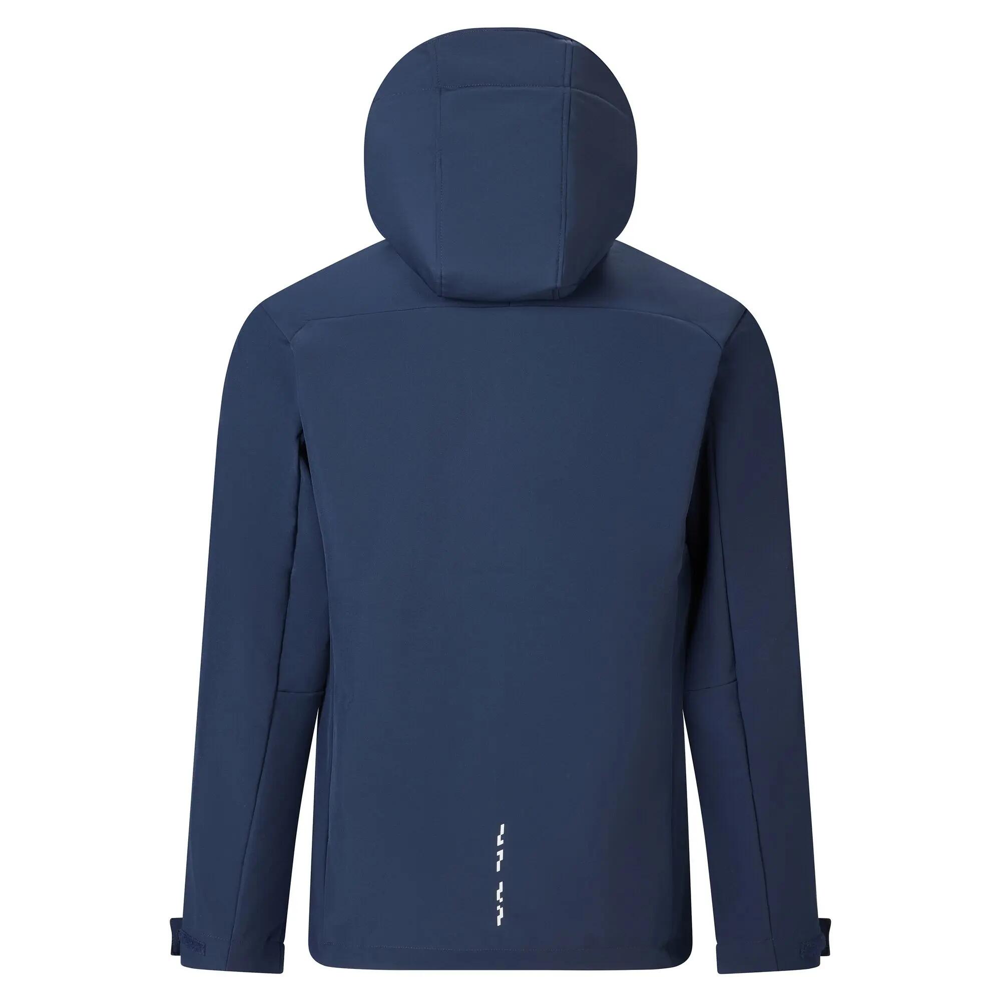 Veste Softshell Imperméable À Capuche Ajustable Et Poche Sur Poitrine HEWITTS 2/7