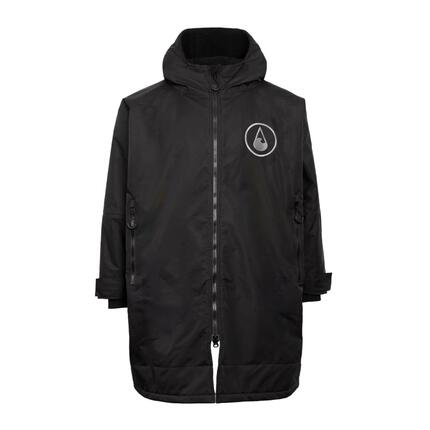 Wave Hawaii Storm Poncho Yukon Black L - XL WH4127LXL Schwartz 120 x 85 cm