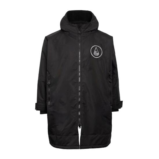 Wave Hawaii Storm Poncho Yukon Black L - XL WH4127LXL Schwartz 120 x 85 cm