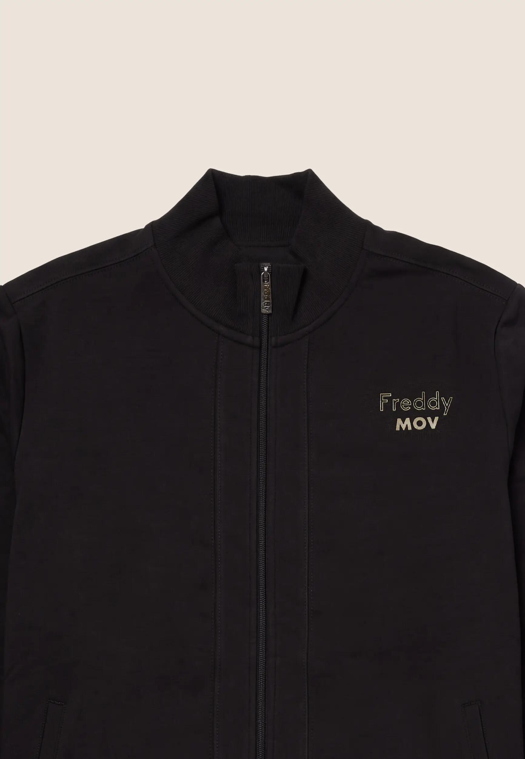 Felpa comfort da donna full-zip a collo alto Freddy 3/3