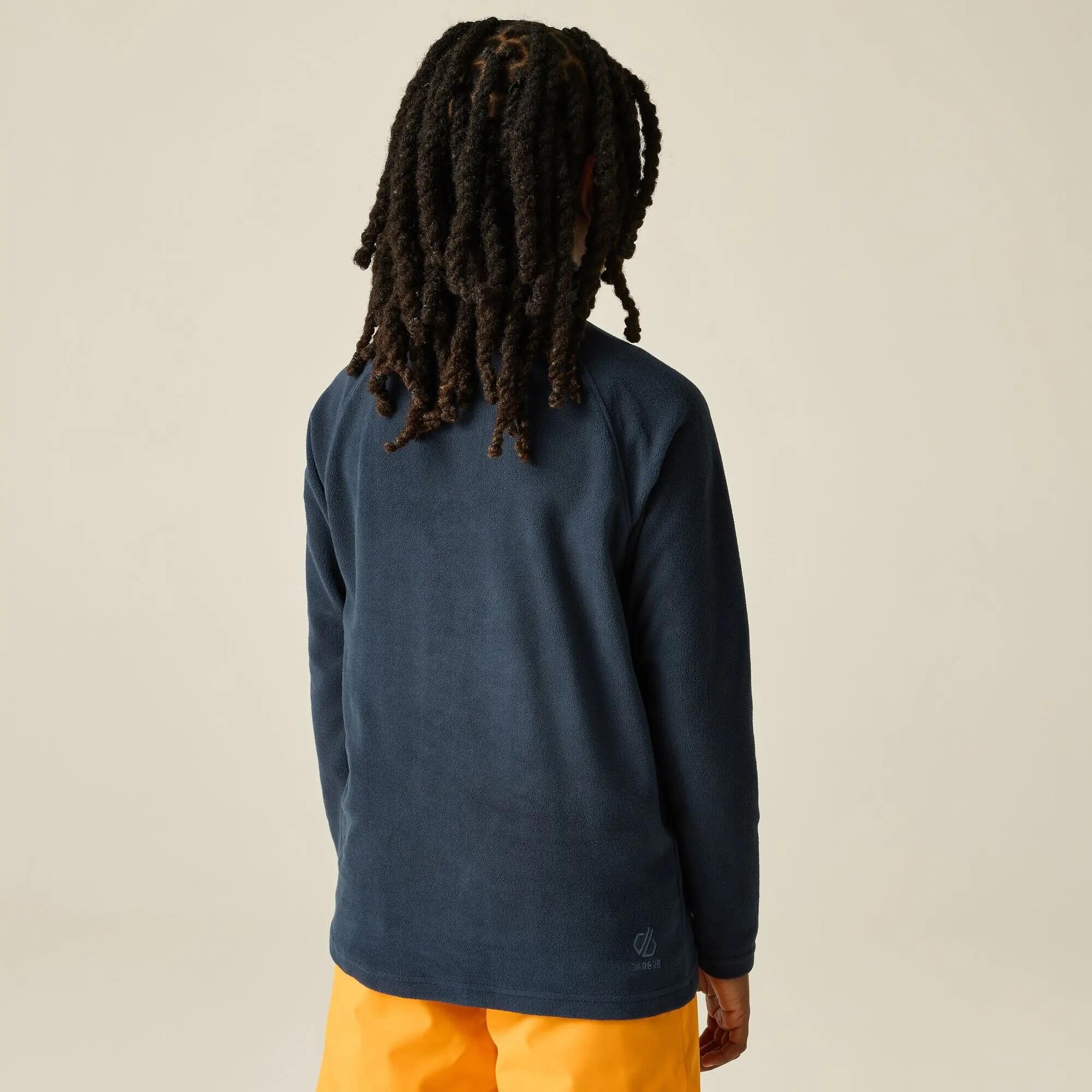 Giacca In Pile Mezza Cerniera Bambini Dare 2b Freehand Blu Navy 6/6