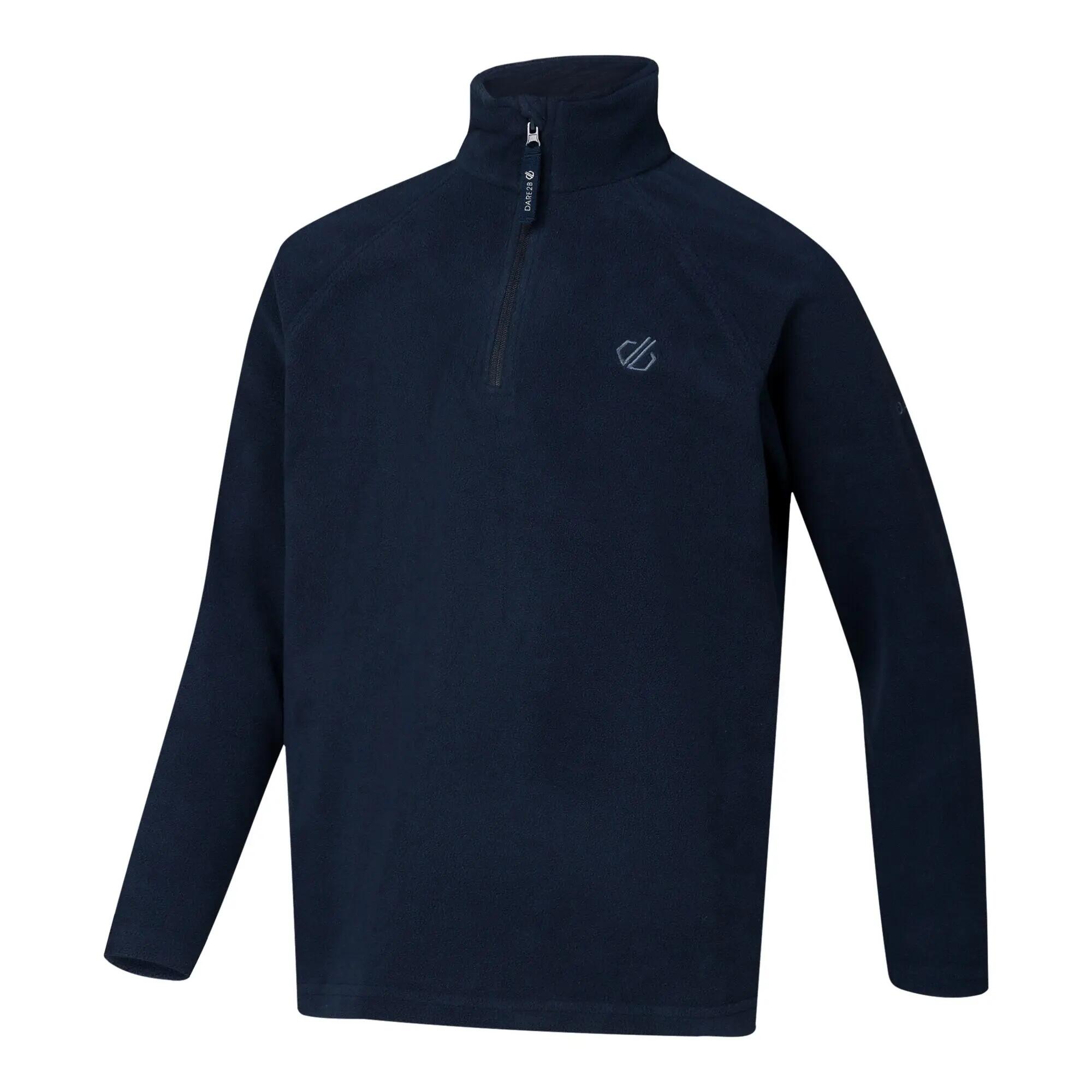 Giacca In Pile Mezza Cerniera Bambini Dare 2b Freehand Blu Navy 4/6