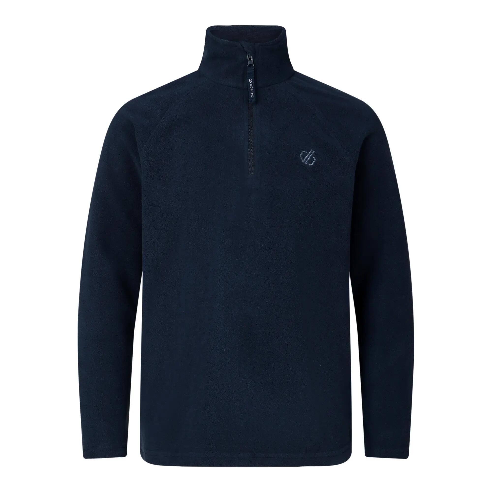 Giacca In Pile Mezza Cerniera Bambini Dare 2b Freehand Blu Navy 2/6