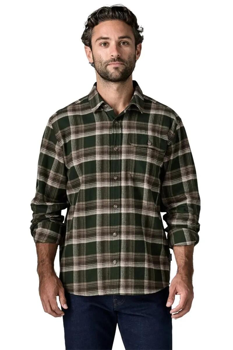 Cămașă de drumeție pentru bărbați Lightweight Fjord Flannel Shirt