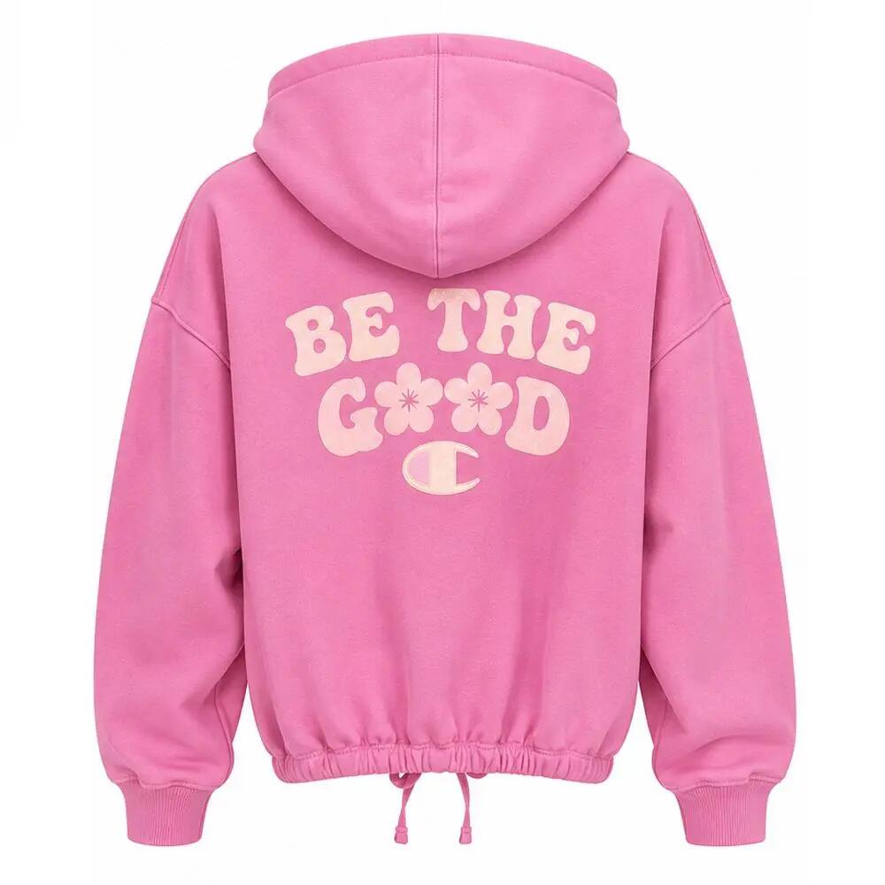 Sudadera Champion con Capucha Rosa para Niña 3/3