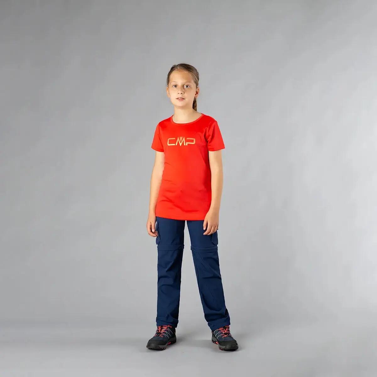 T-shirt da bambina a girocollo CMP Logo 4/4