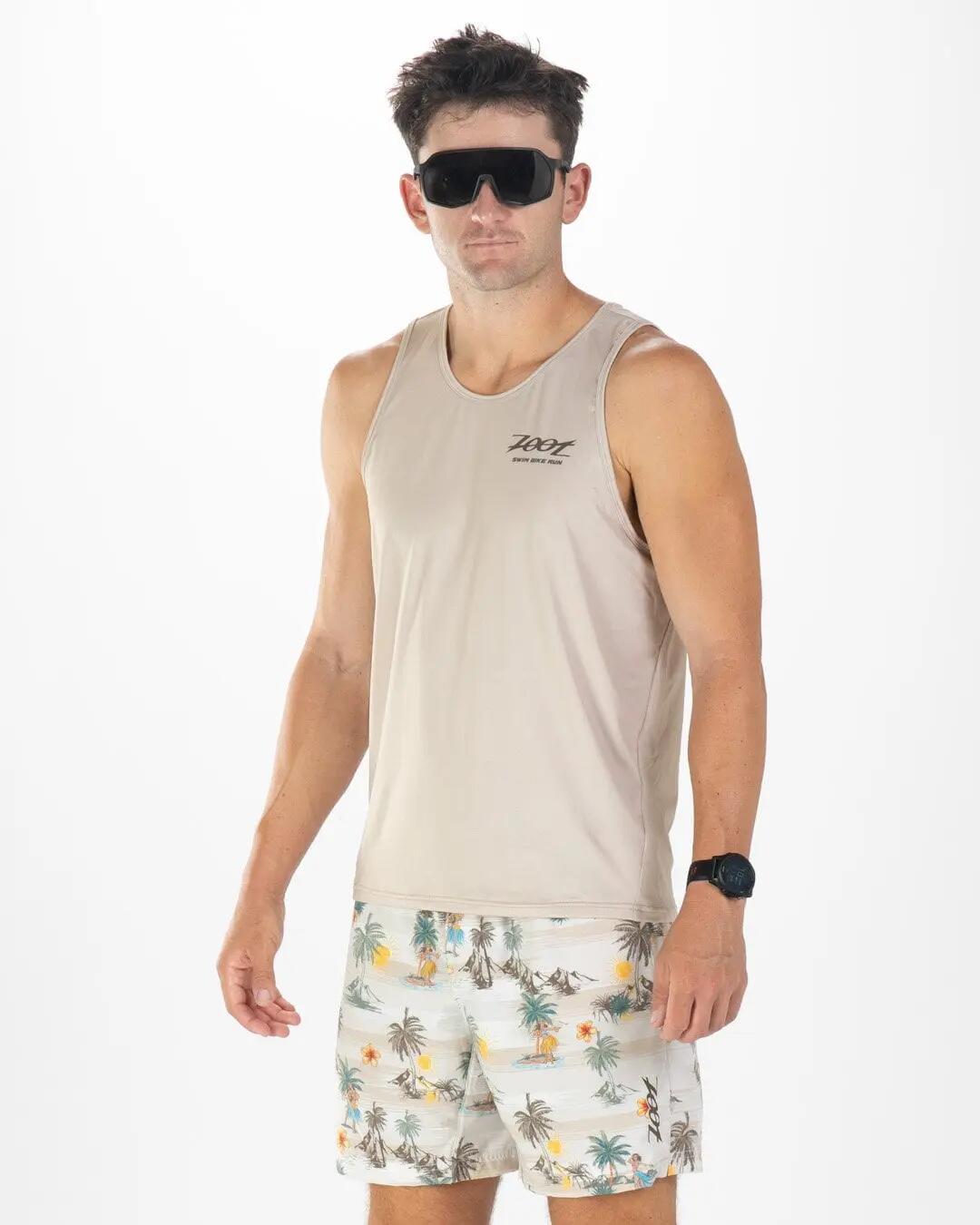 Men's Ltd Lauf-Singlet – Kaholo 3/4