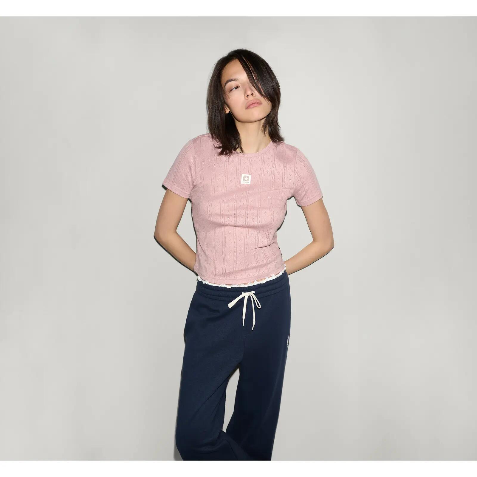 Camiseta Converse Utility Tee, Rosado, Unisexo 4/5