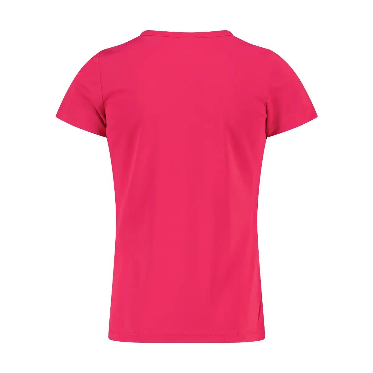 T-shirt da bambina a girocollo CMP Logo 3/4