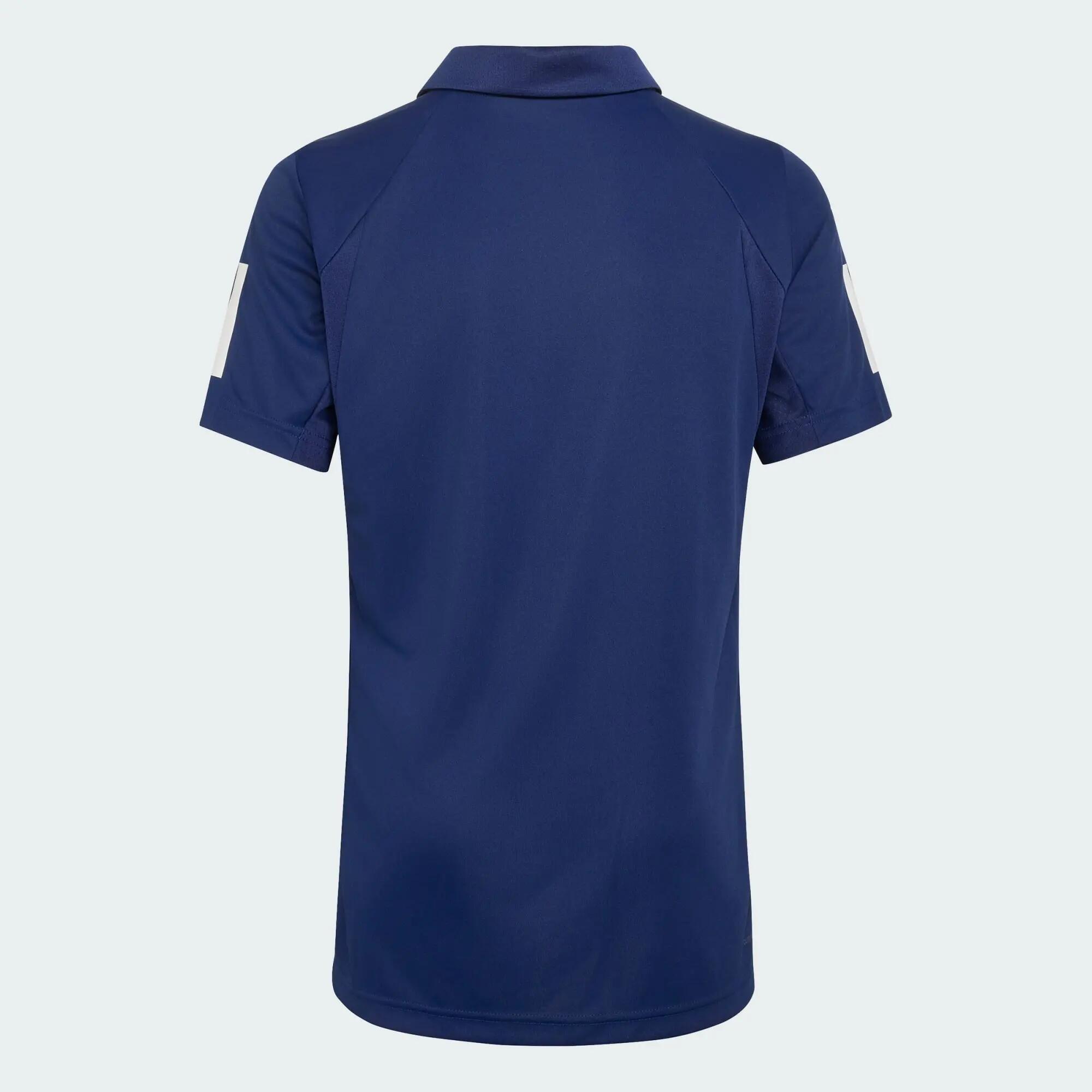 Koszulka polo Club Tennis 3-Stripes Shirt Kids 3/5
