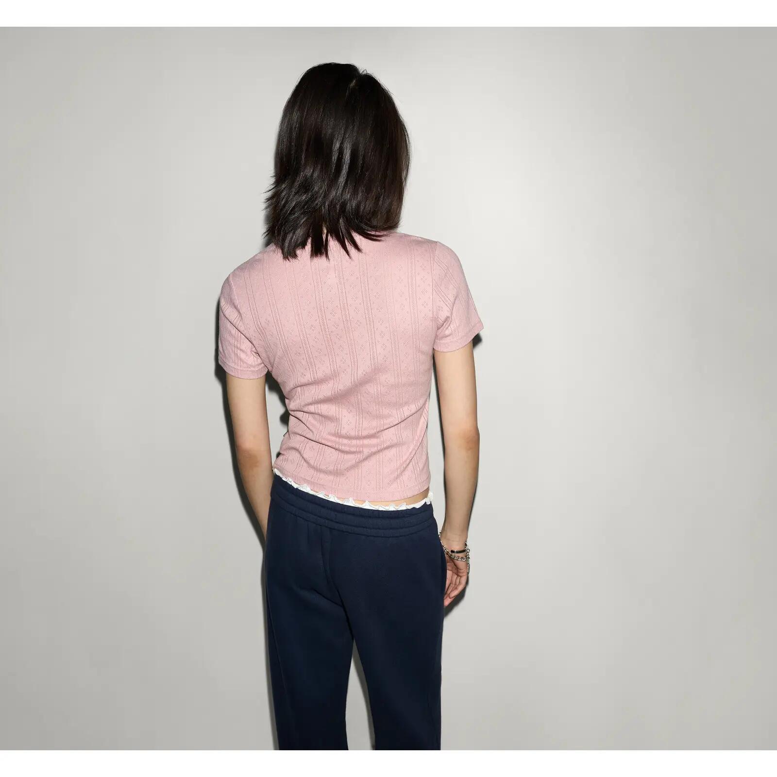 Camiseta Converse Utility Tee, Rosado, Unisexo 2/5
