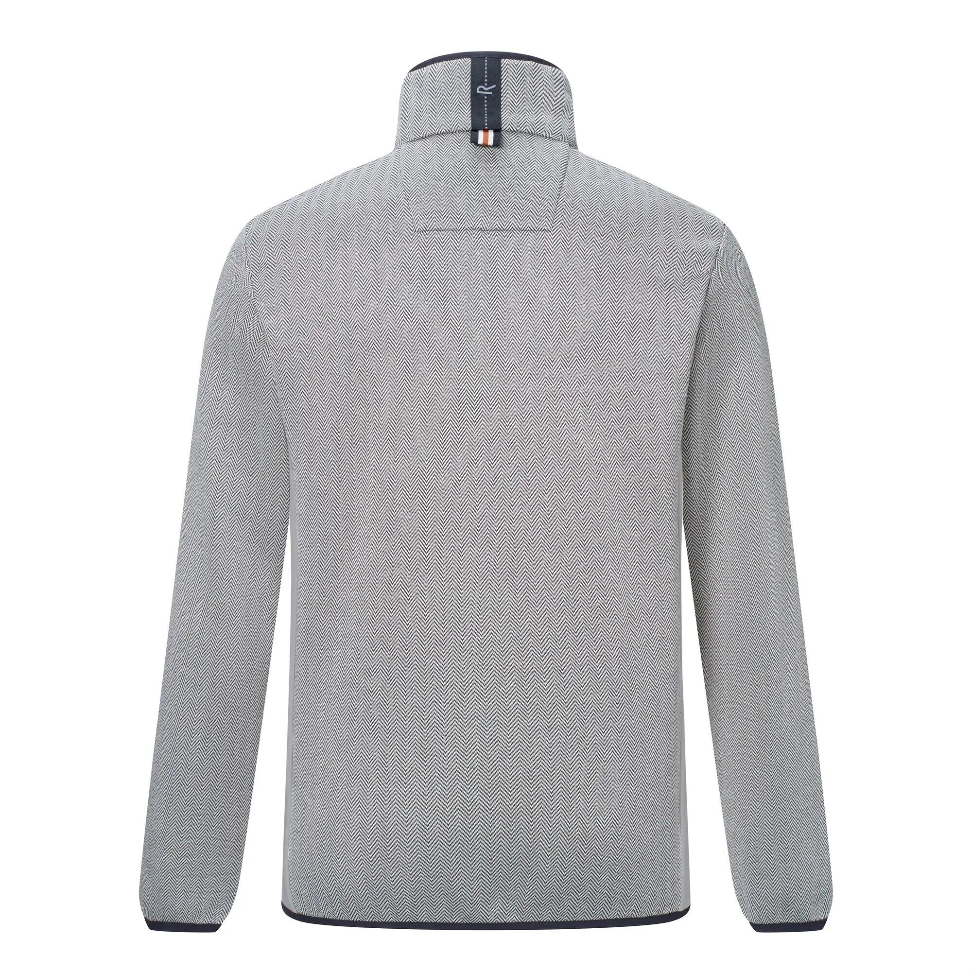 Mens Brayleigh Full Zip Fleece Jacket (Moonbeam) 3/7